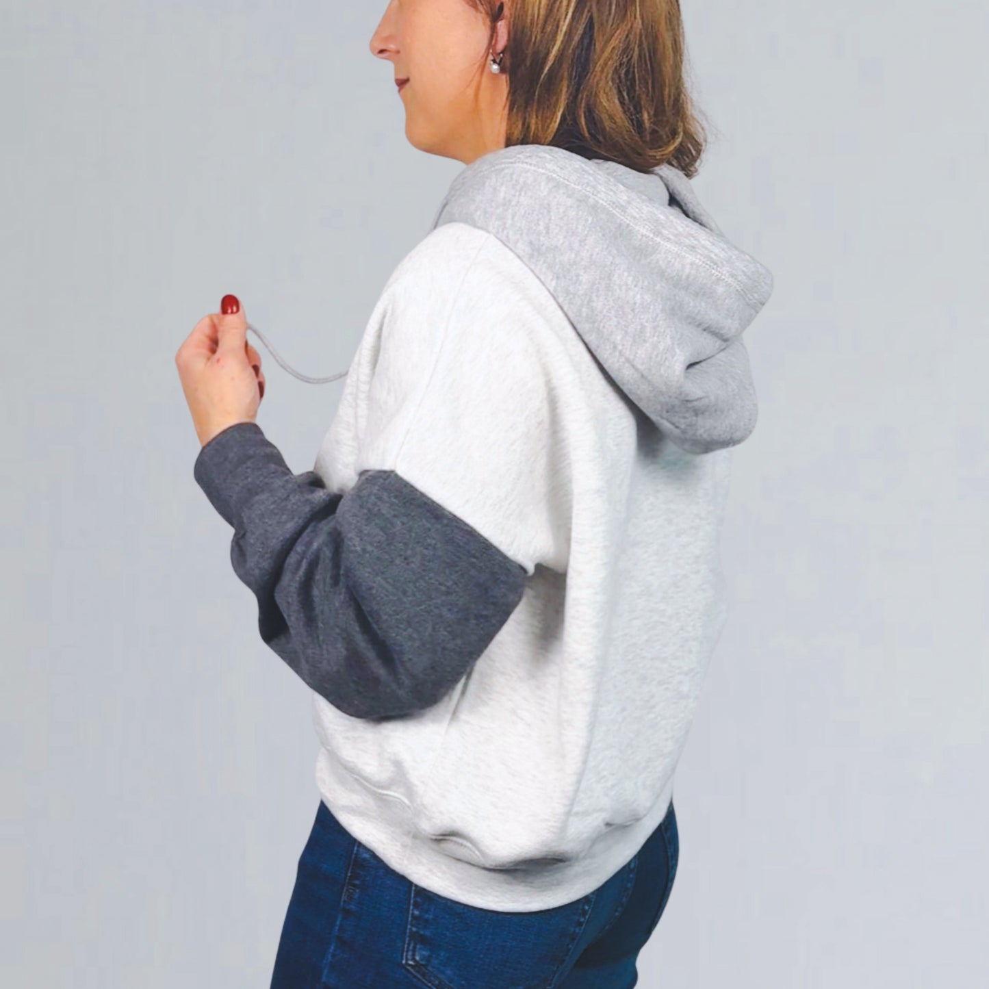 Spartan Basketball Cropped Hoodie for Women