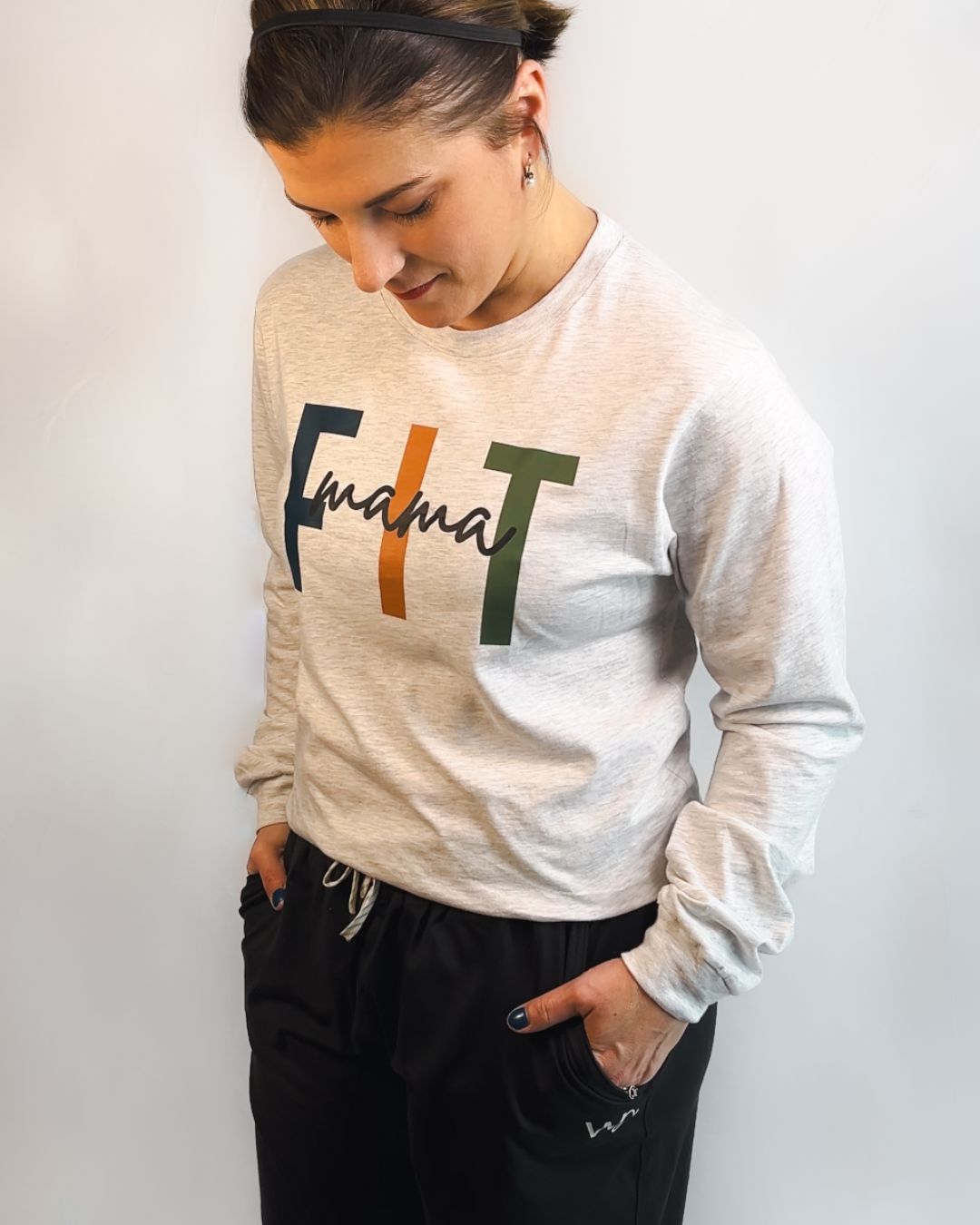Fit Mama Long Sleeve T-Shirt