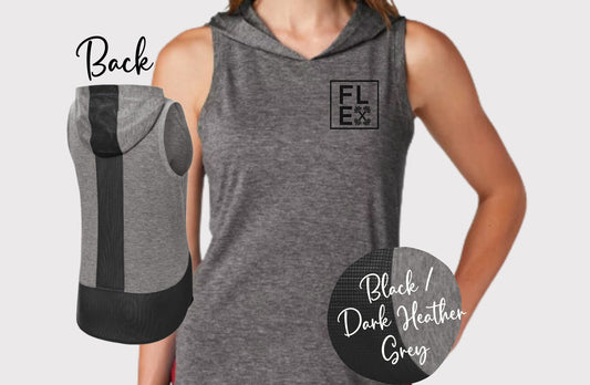Women's Flex Workout Hoodie Tank Top