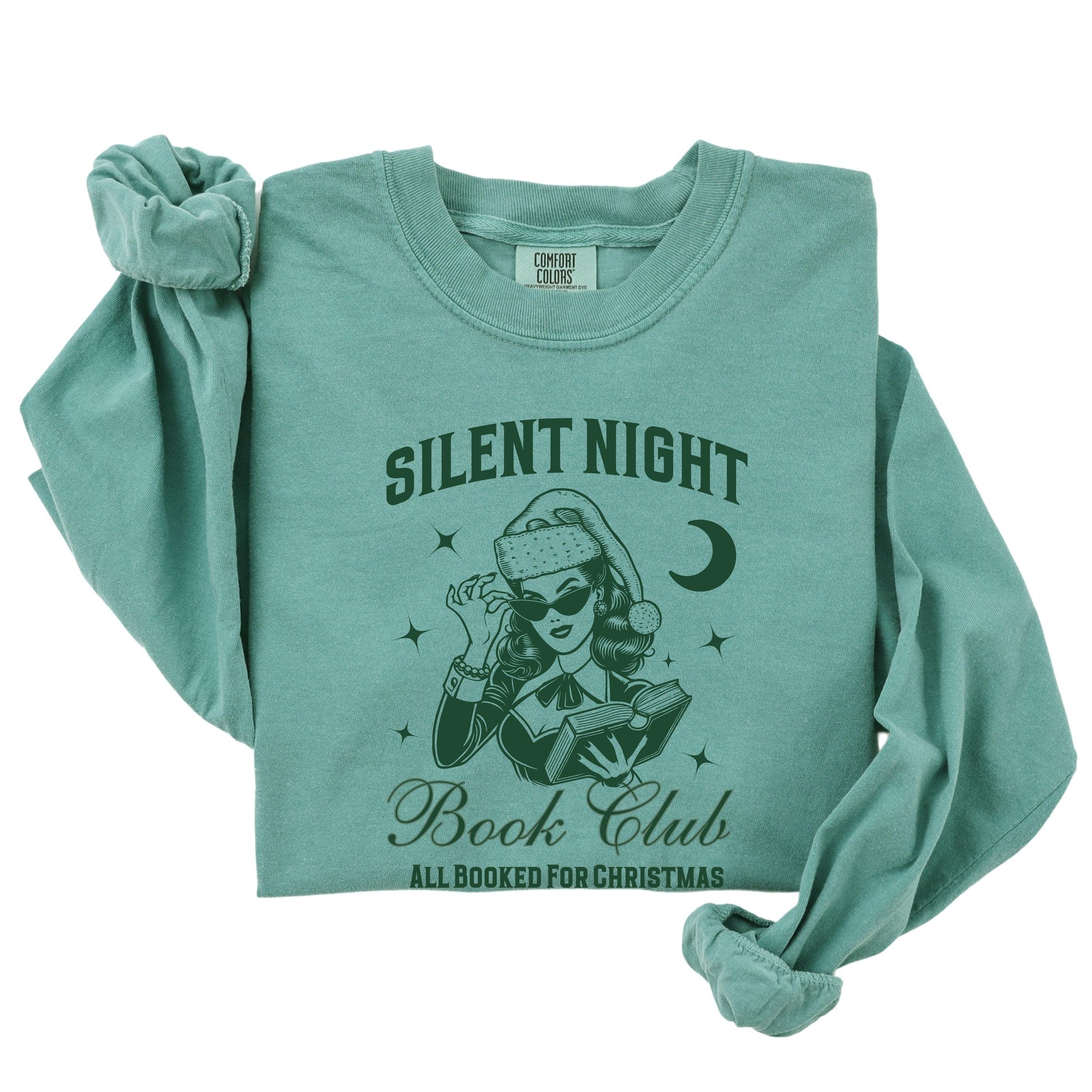 Silent Night Book Club Long Sleeve T-Shirt