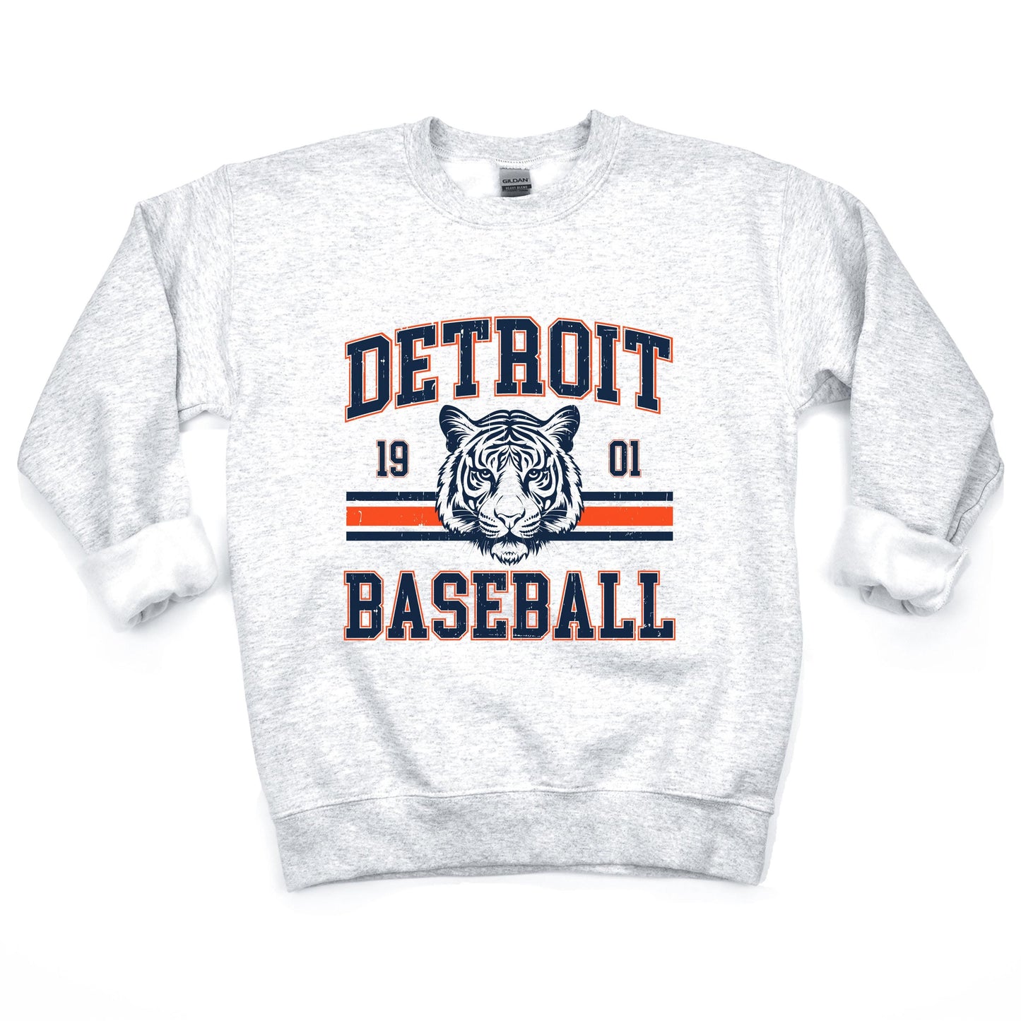 Detroit Vintage Baseball Sweatshirt