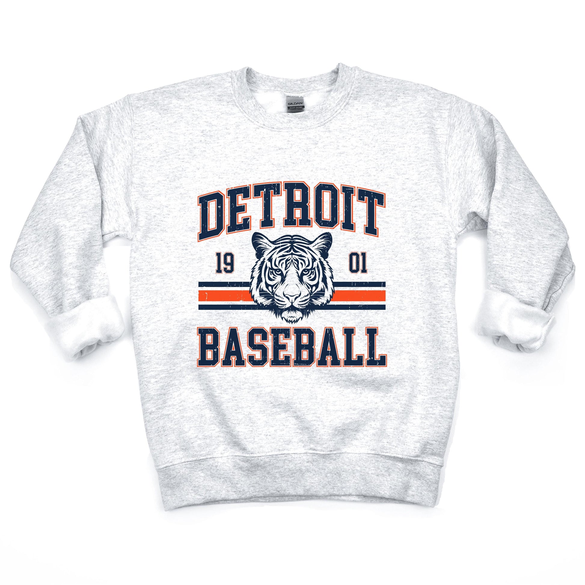 Detroit Vintage Baseball Sweatshirt