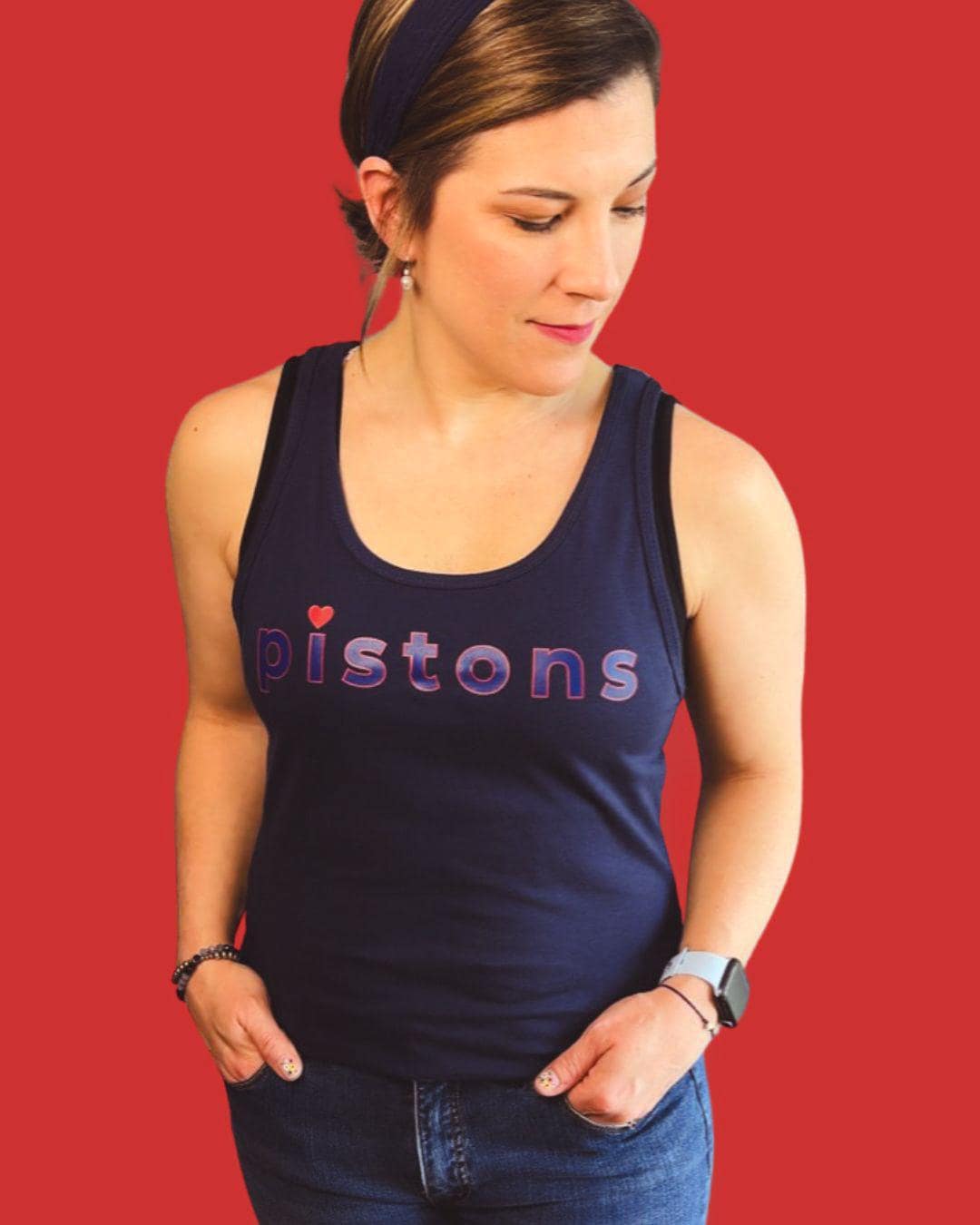 Pistons Tank Top