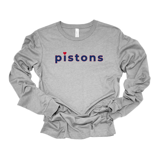 Pistons Long Sleeve Shirt