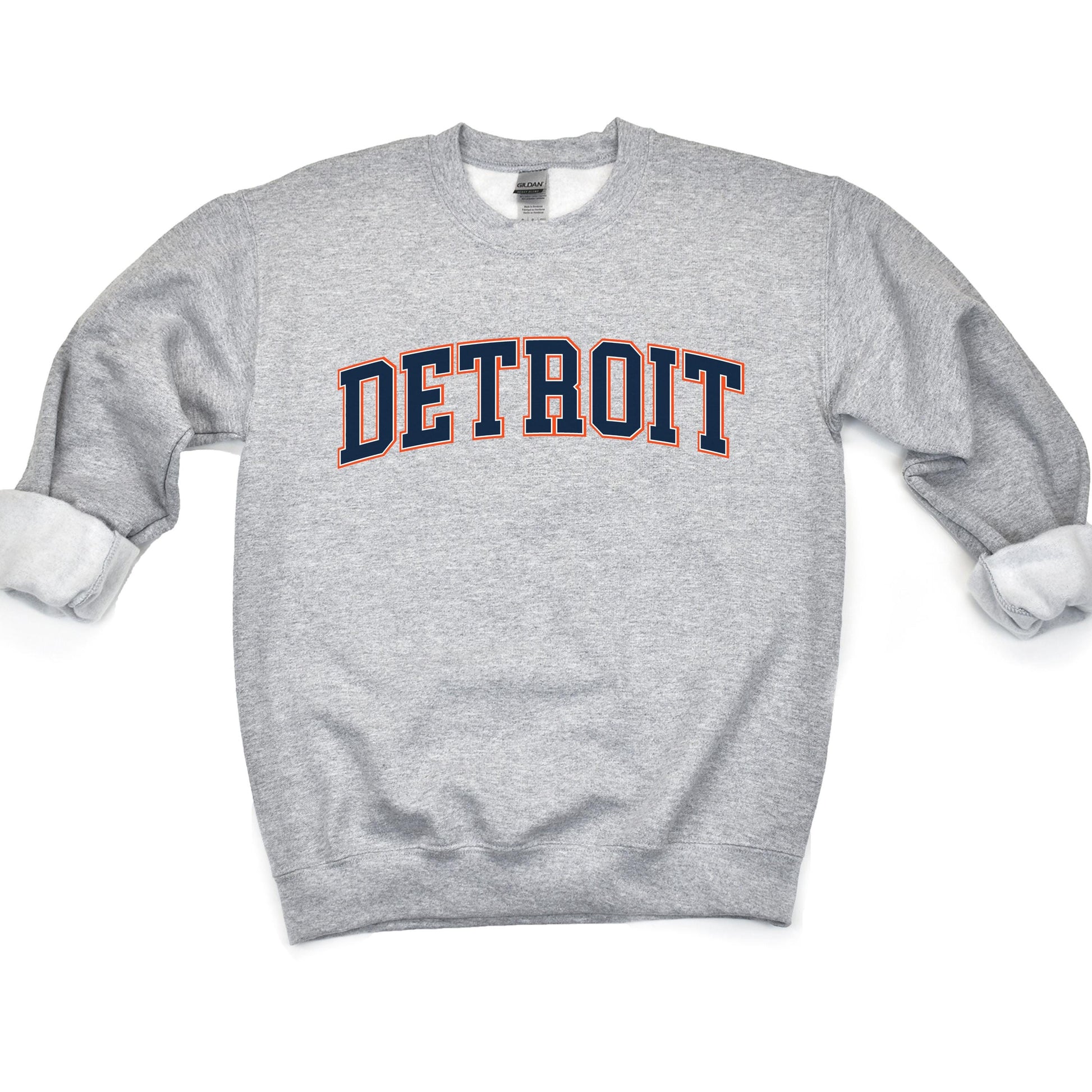 Detroit Sweatshirt | Women's Vintage Detroit Sweater | Soft & Lightweight Detroit Shirt | Casual Detroit shirt | Retro Detroit