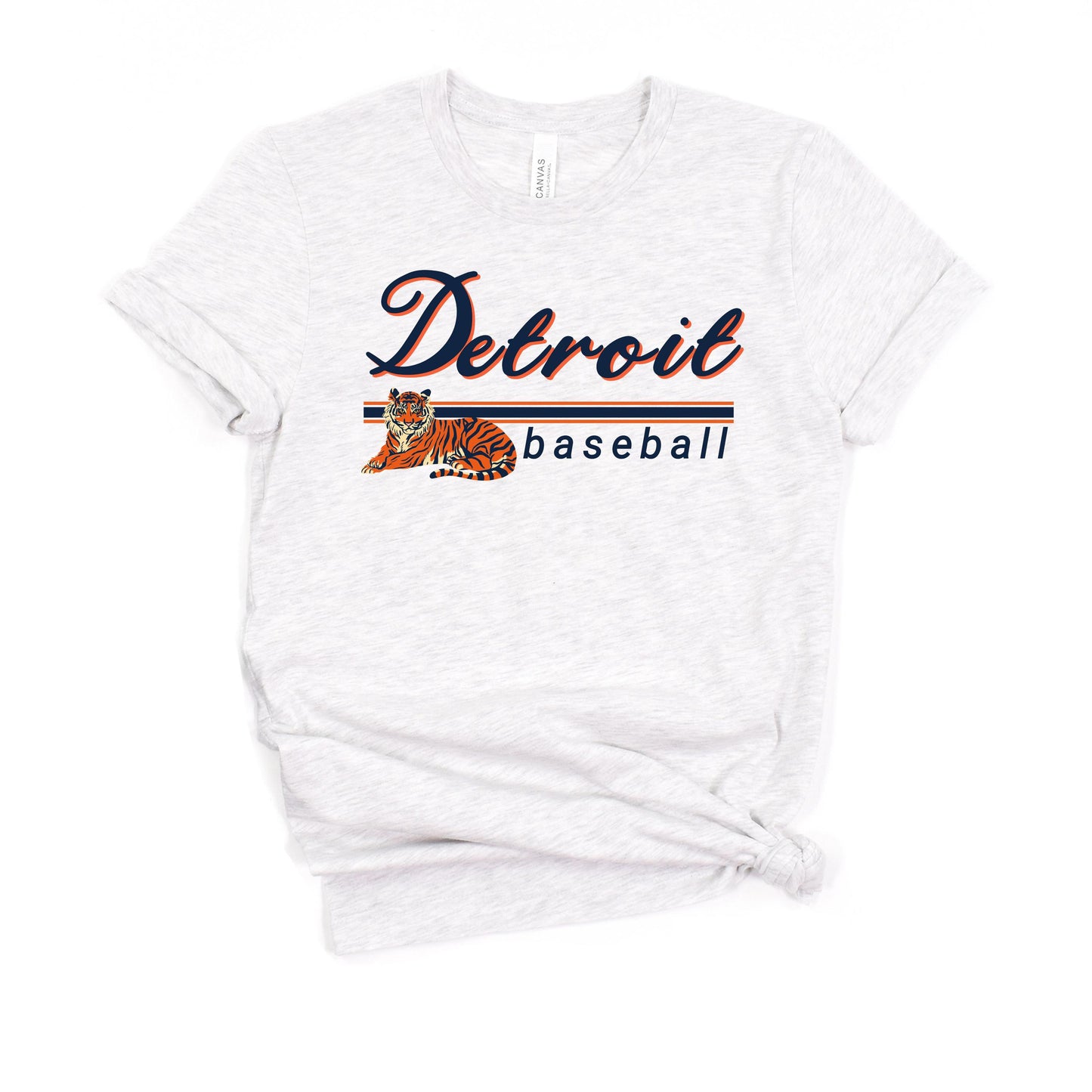 Detroit Baseball Shirt | Vintage Lions Baseball Tee | Game Day Fan T-Shirt with Lion Graphic | Soft & Comfortable Detroit Sports Apparel