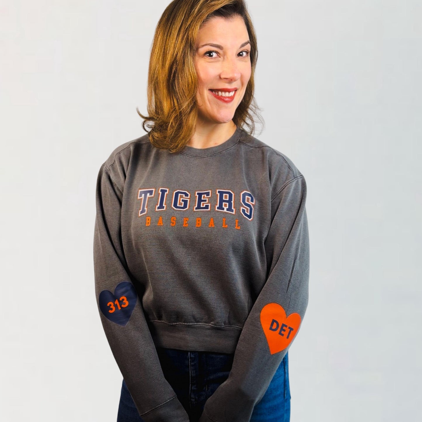 Tigers Baseball Sweatshirt | Detroit Baseball Fan Shirt | Game Day Apparel