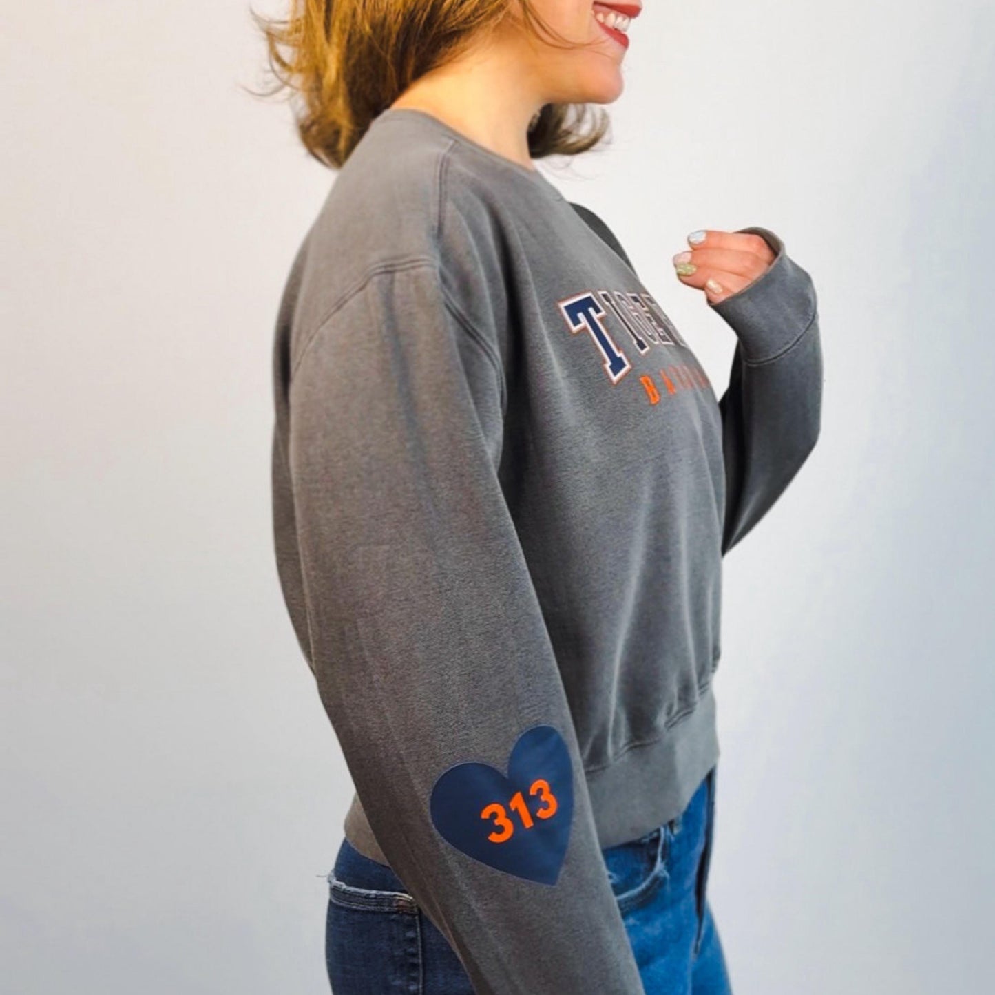Tigers Baseball Sweatshirt | Detroit Baseball Fan Shirt | Game Day Apparel