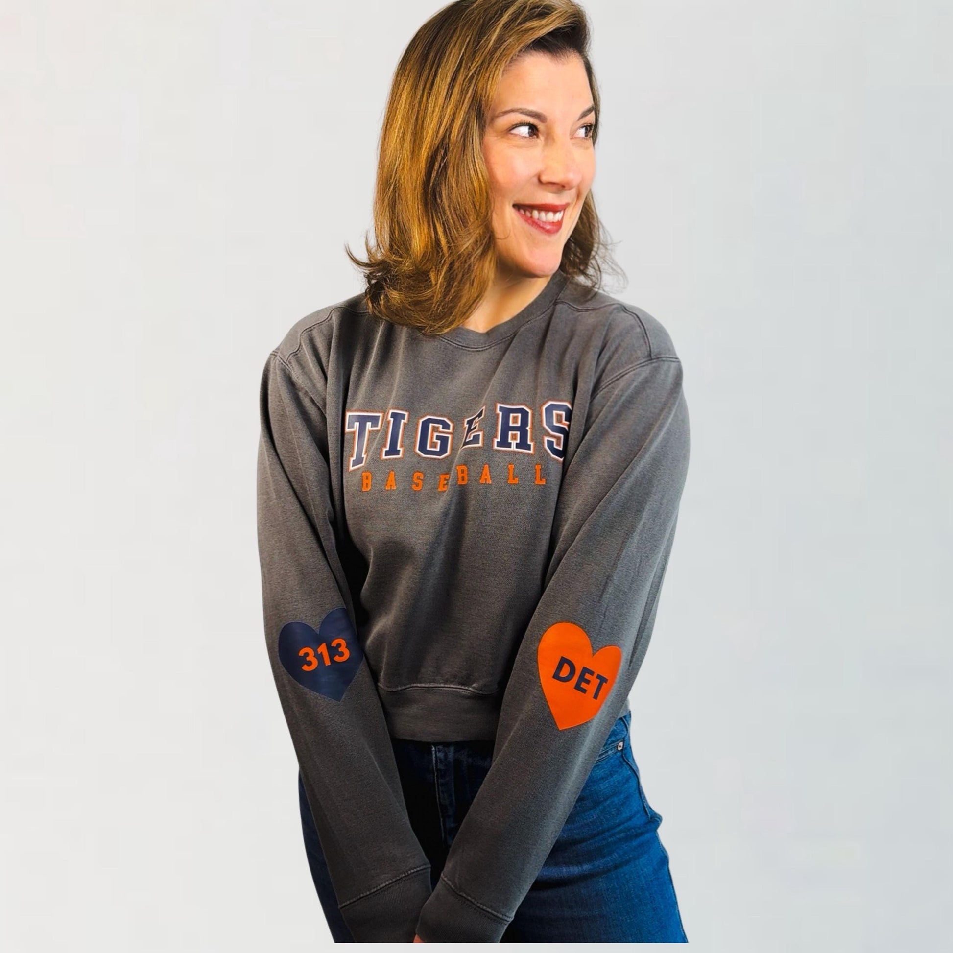Tigers Baseball Sweatshirt | Detroit Baseball Fan Shirt | Game Day Apparel