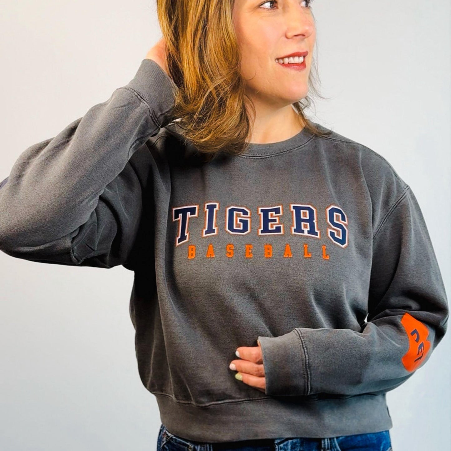 Tigers Baseball Sweatshirt | Detroit Baseball Fan Shirt | Game Day Apparel